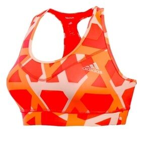 ADIDAS Tech-fit Triover Sport Bra Top Women’s Size Medium 12-14 Athleisure